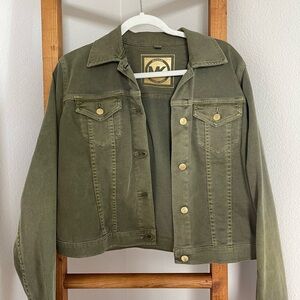MICHAEL Michael Kors Olive Jean Jacket